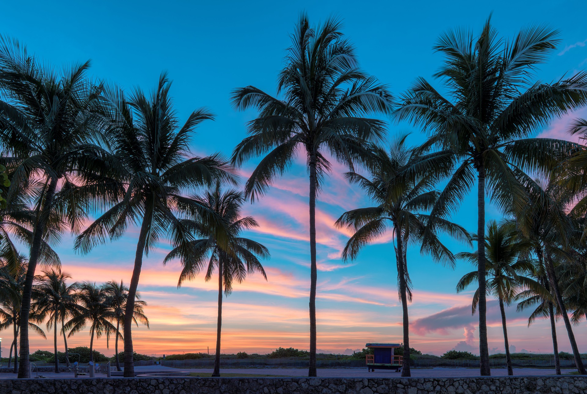 Sunrise at Miami Beach, Florida